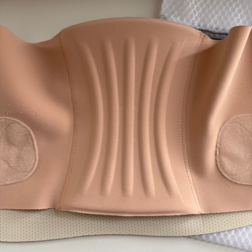 Seamless Nude Waist Shaper Belt - Adjustable Midsection Support - Picture 6 of 7